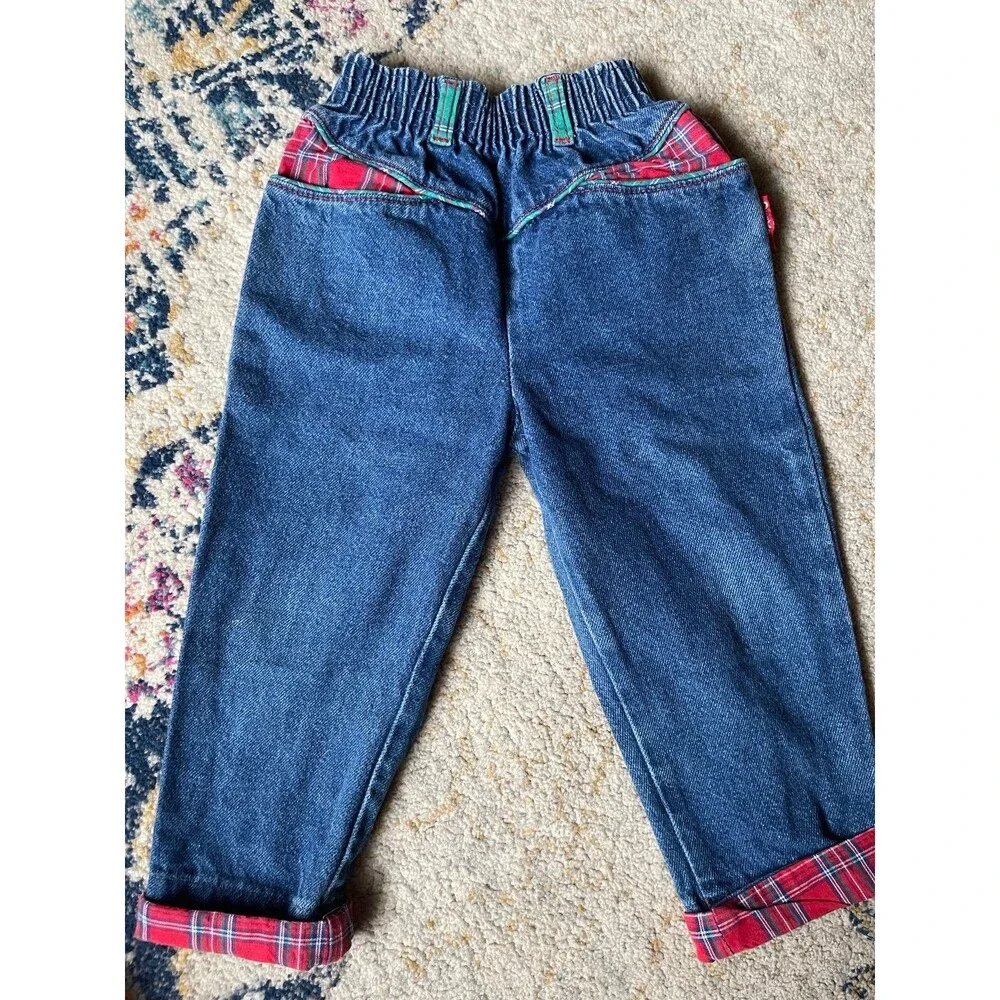 Vintage Oshkosh pants with plaid